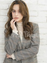 大人女子のカジュアル可愛いロングヘア