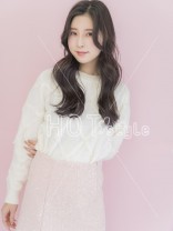 韓国女子のトレンドを盛り込んだヘア
